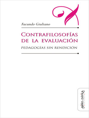 cover image of Contrafilosofías de la evaluación